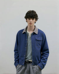 Denimyth Barn-Style Raw Denim Pocket Workwear Jacket