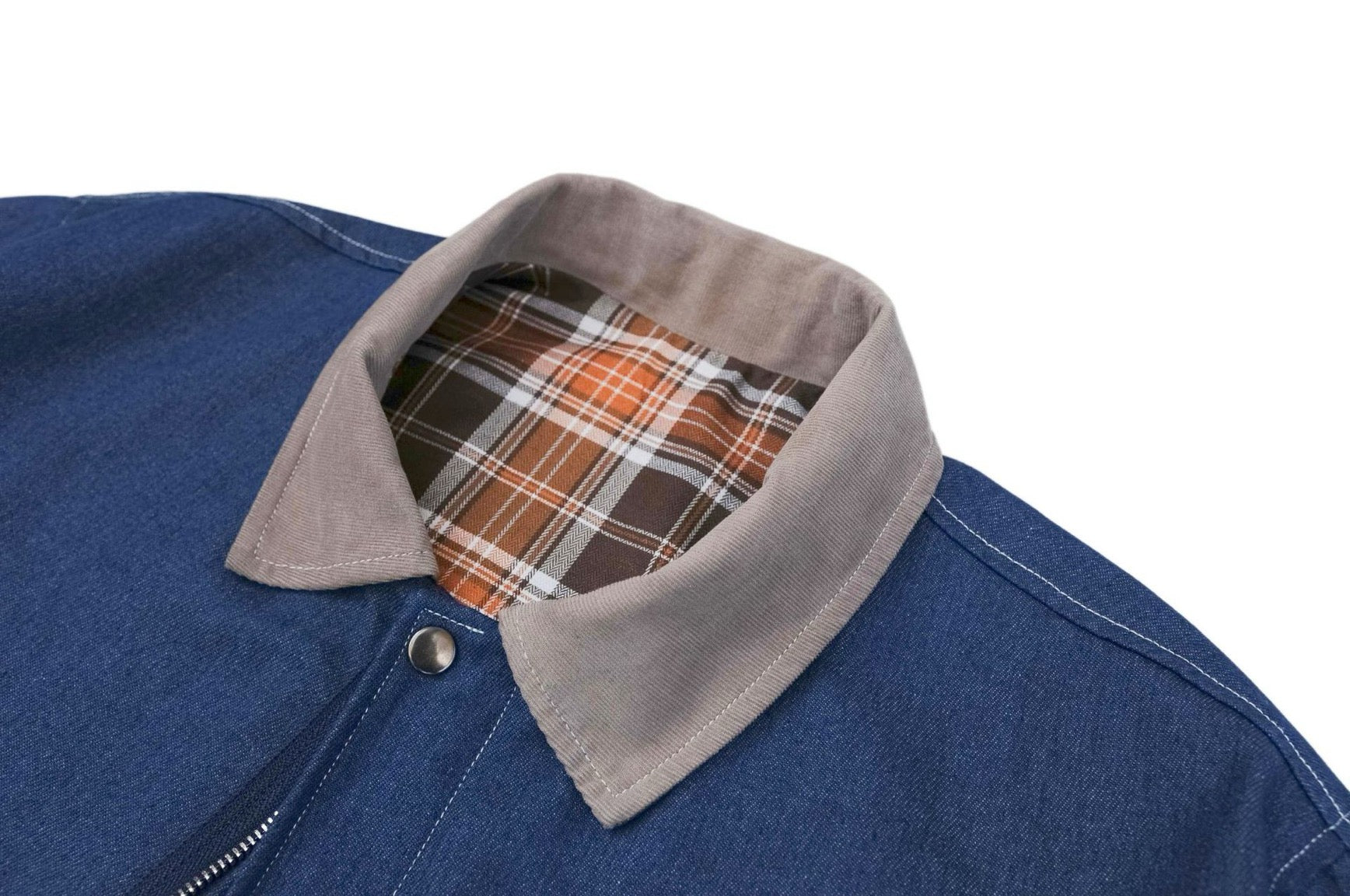 Denimyth Barn-Style Raw Denim Pocket Workwear Jacket