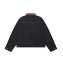 Denimyth Barn-Style Workwear Corduroy Collar Vintage Casual Denim Jacket