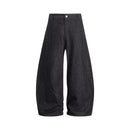 Denimyth American Vintage Casual Versatile Raw Denim Curved-Leg Jeans