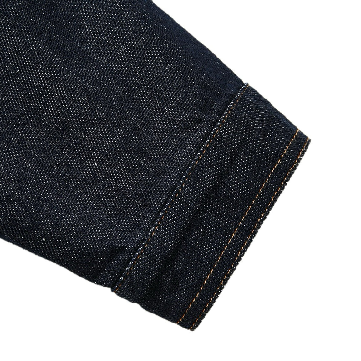 Denimyth Vintage American-Style Men's Raw Denim Zipper Harrington Jacket