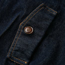 Denimyth Vintage American-Style Men's Raw Denim Zipper Harrington Jacket