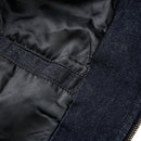 Denimyth Vintage American-Style Men's Raw Denim Zipper Harrington Jacket