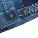 Bandana Mosaic Denim Jacket