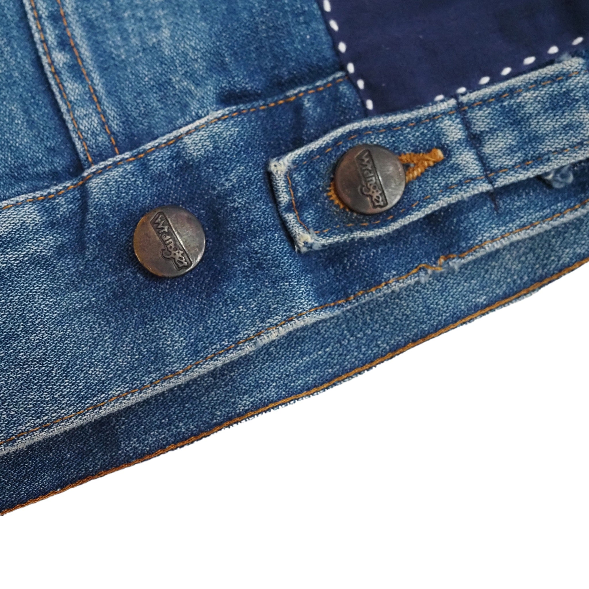 Bandana Mosaic Denim Jacket