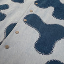 Denim Cloudform Patchwork Vest