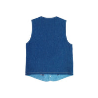 Denim Mosaic Patchwork Vest