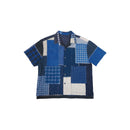 designer custom vintage blue shirt