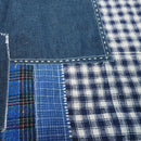 designer custom vintage blue shirt