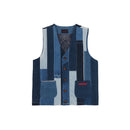 Indigo Stripes Vest