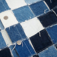 Pixel Patchwork Denim Shirt