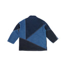 Sashiko Geometric Patchwork Kimono Jacket