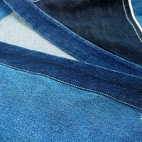 Sashiko Geometric Patchwork Kimono Jacket